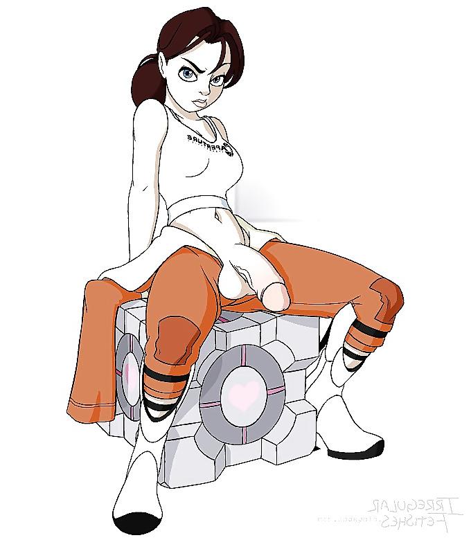 10P Sexy shemales-futanari solo cartoons 2