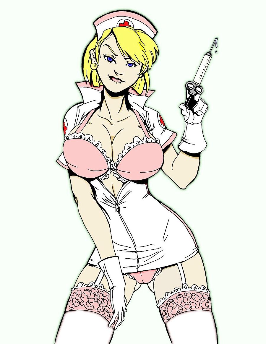 5P Cartoon nurses