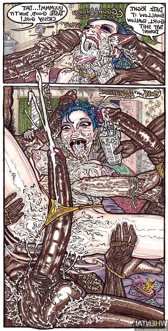 24P Cartoon gangbangs and bukkakes #24