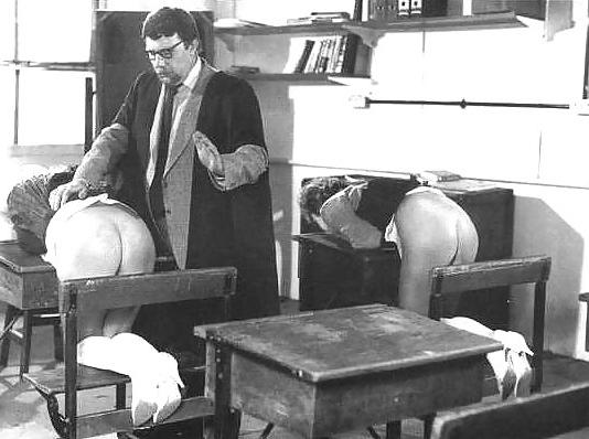 25P Retro Spanking and Caning 5 Gallery