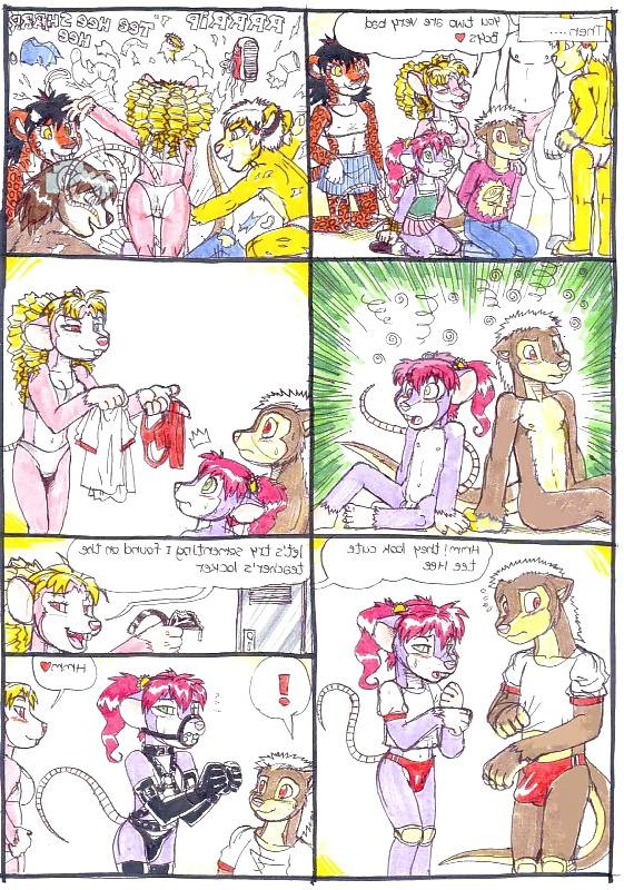 9P Cramming For School- Dress-Up Game II