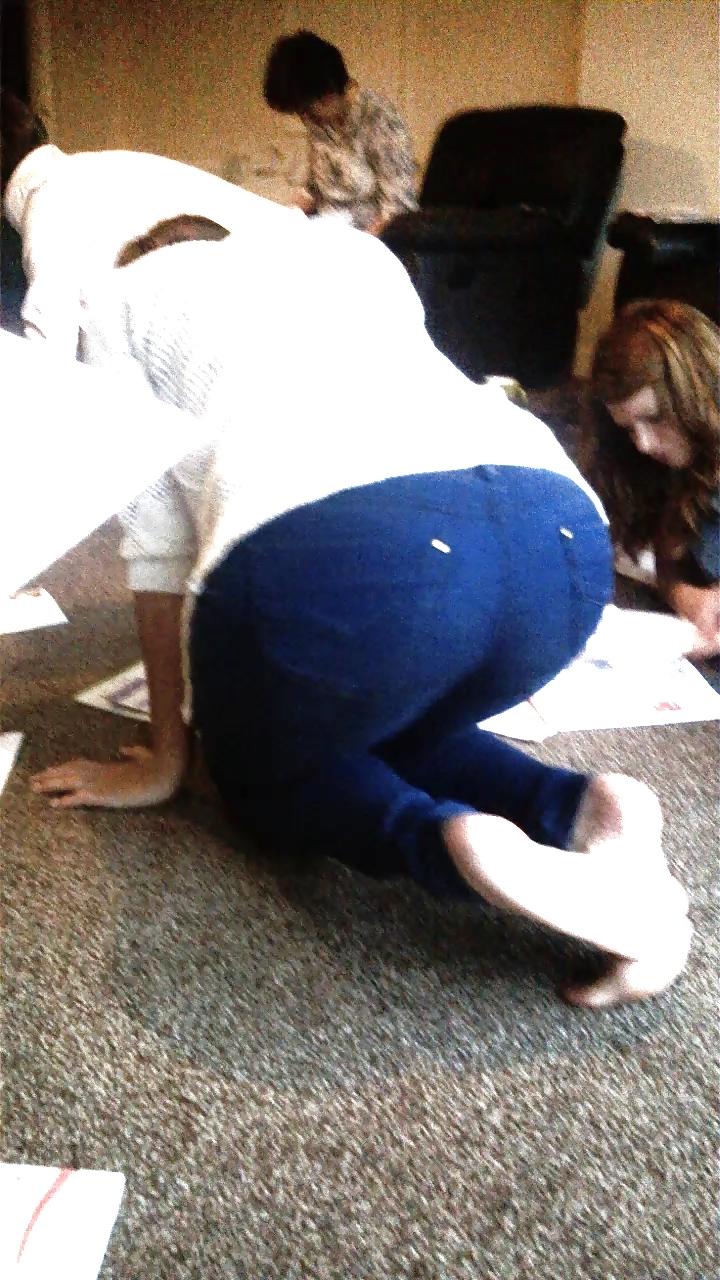 15P Candid jeans ass