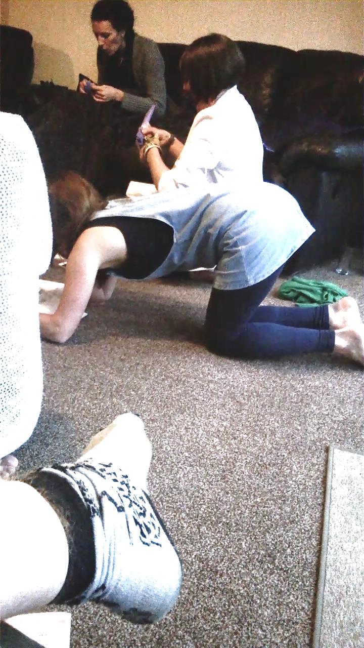 15P Candid jeans ass