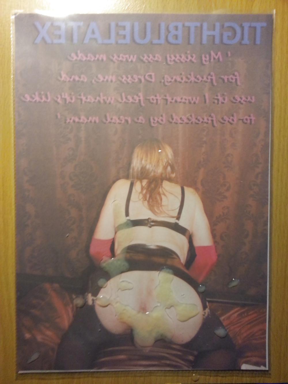 8P Cum all over Stefanies ass