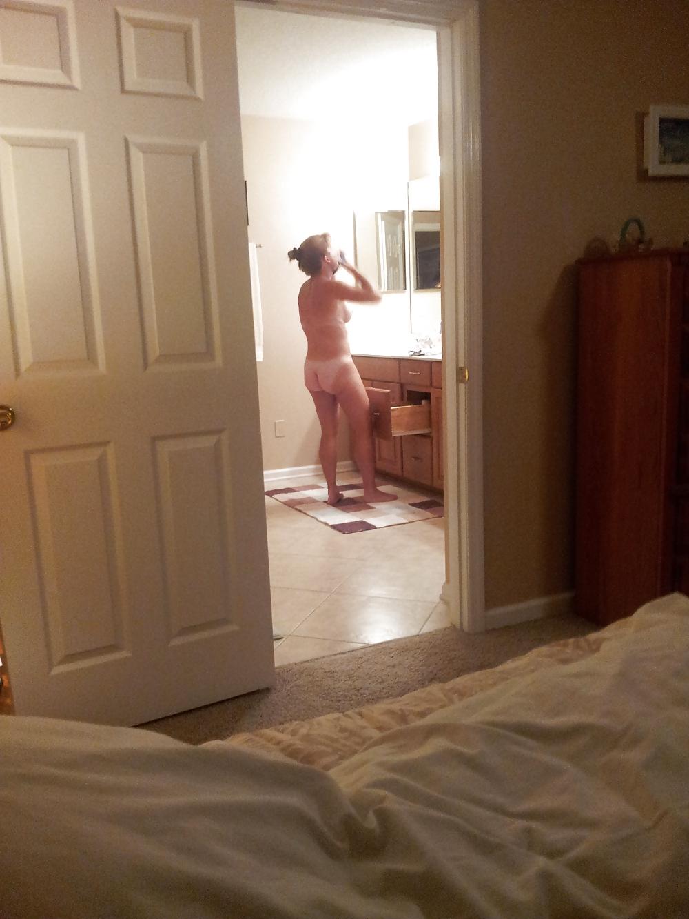 8P My wife out of the shower 3