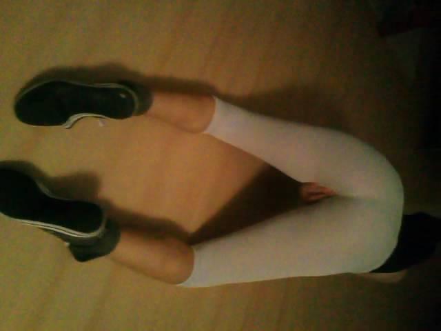 25P Ass in leggings and pantyhose