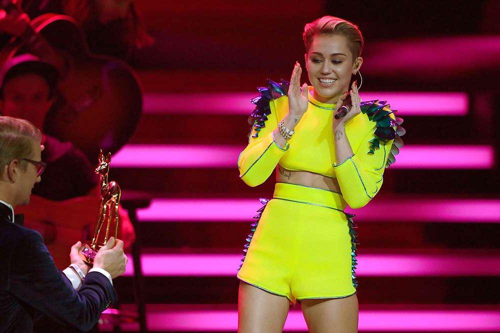 11P Sexy Miley Cyrus Performance at Bambi Awards November 2013