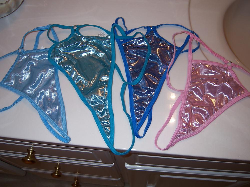 12P Shiny panties