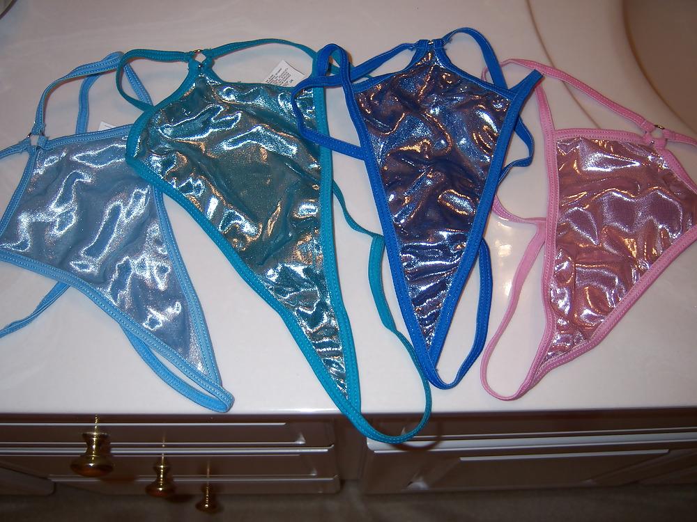 12P Shiny panties