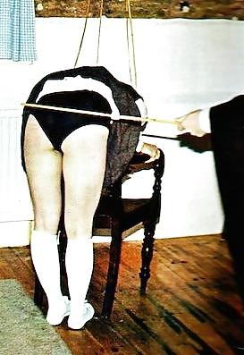 25P Retro Spanking and Caning Gallery 9