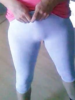 25P Girl in leggings and spandex 