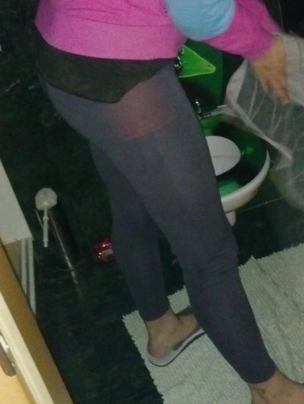 25P Girl in leggings and spandex 