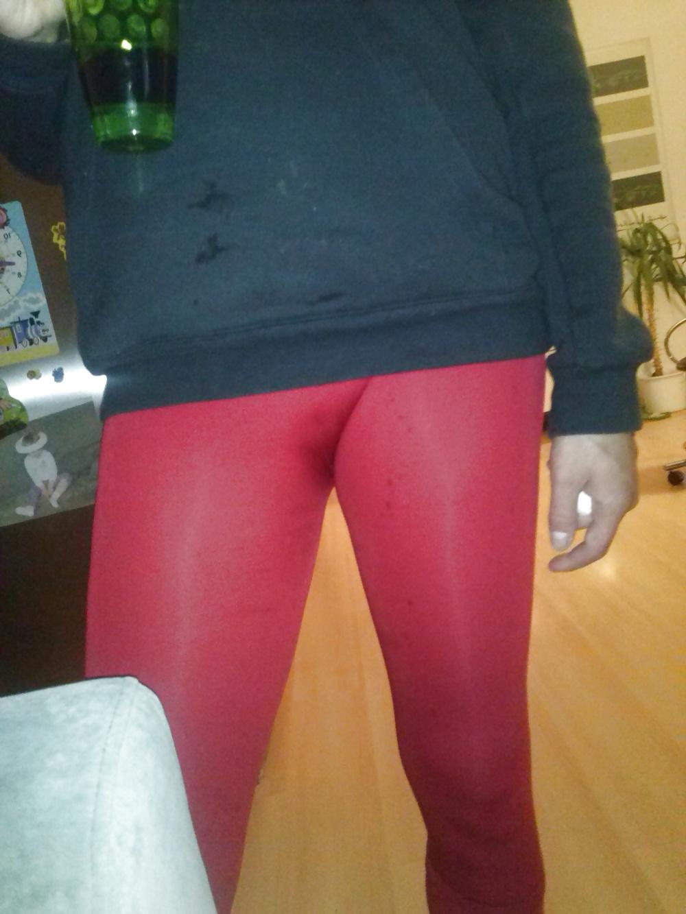 25P Girl in leggings and spandex 