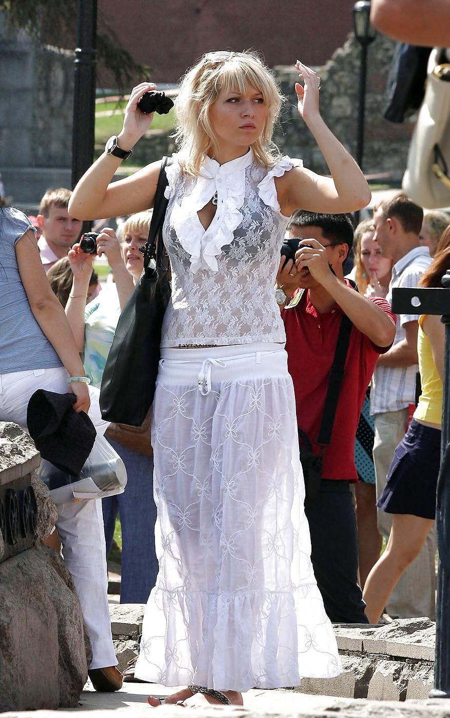25P Hot Wives In sexy See Through Dress