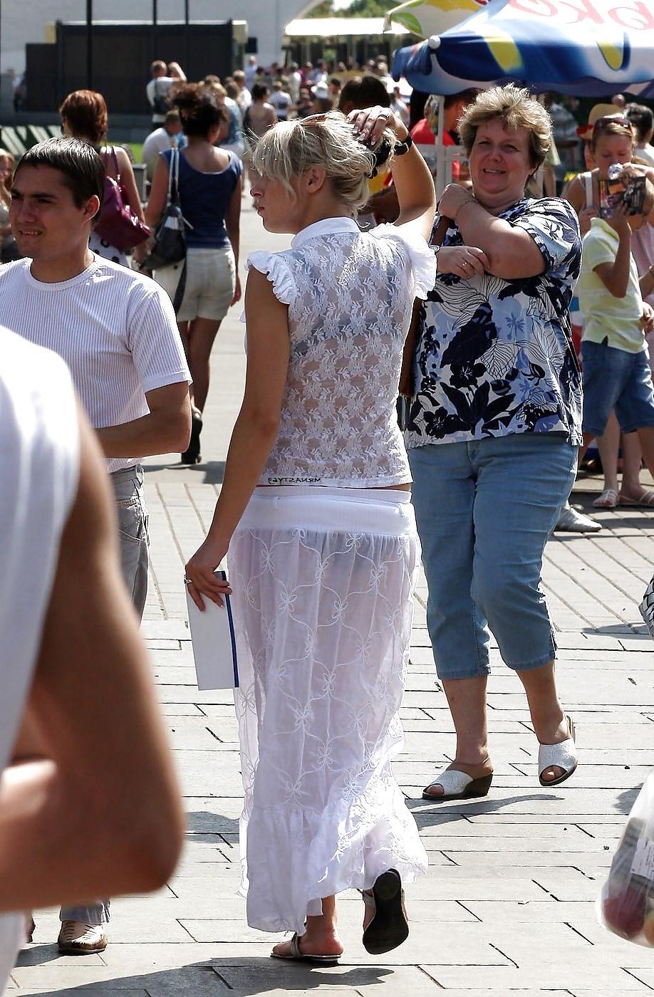 25P Hot Wives In sexy See Through Dress