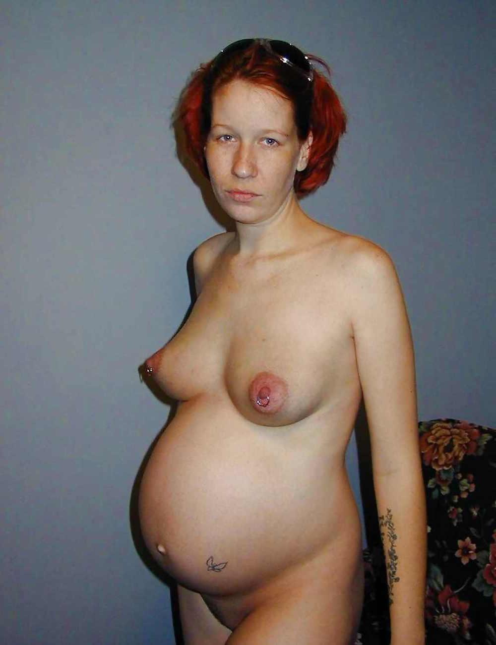 12P PREGNANT big belly tits hairy - schangere Stuten