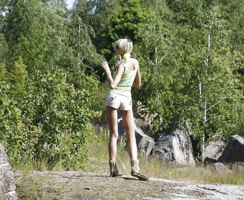19P Skinny blonde teen - N. C. 
