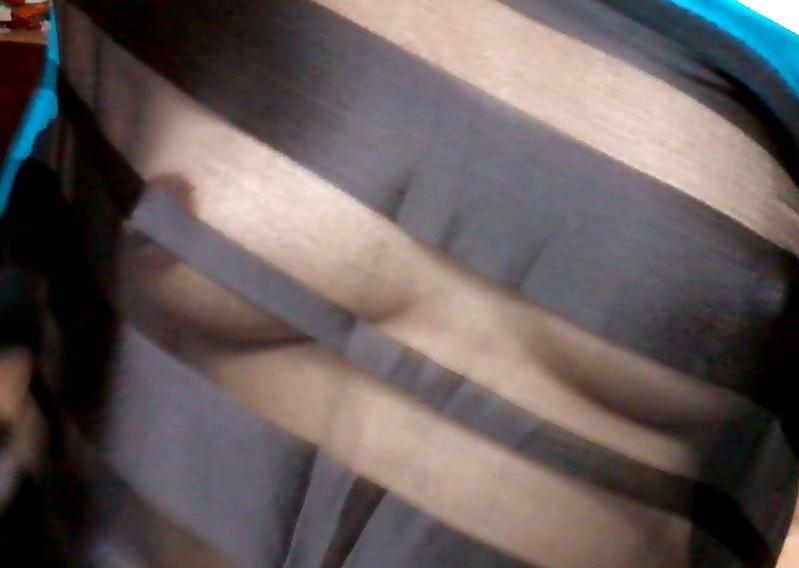 14P My Mom stripteases in sari to show boobs and sexy back
