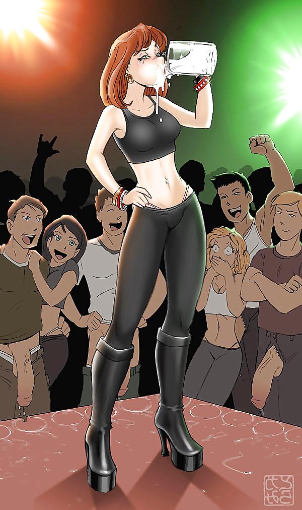 17P Cartoon gangbangs and bukkakes #6
