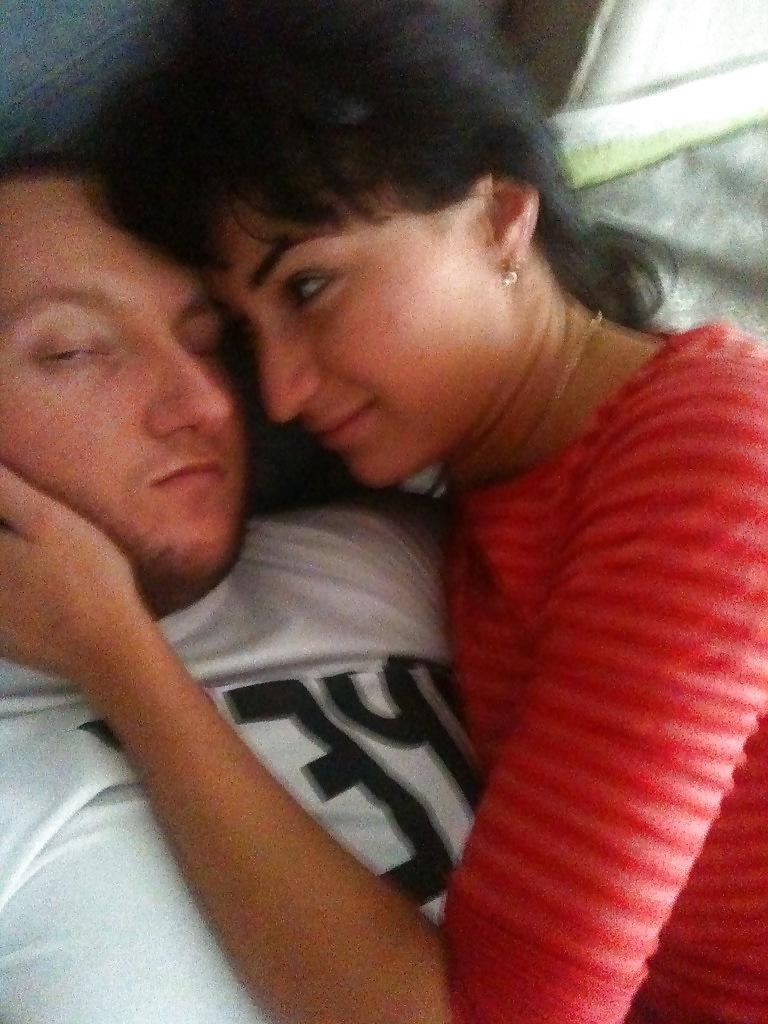 25P Beautiful Amateur Couple - Armenian girl and Russian boy #4