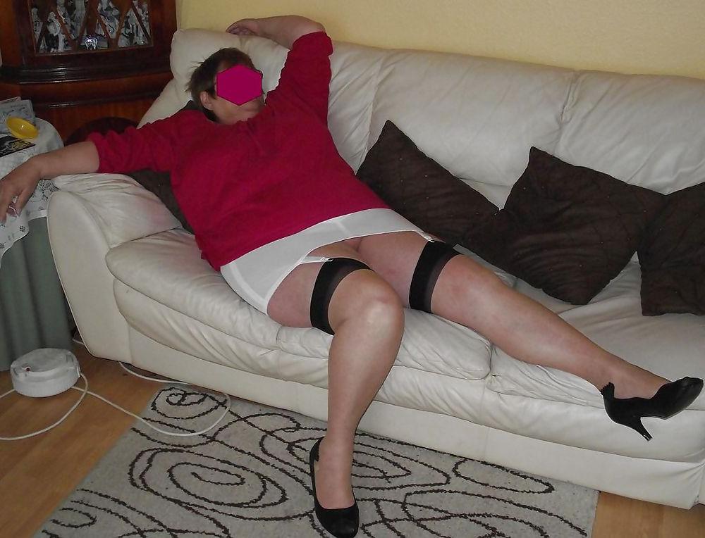25P Shy sexy granny