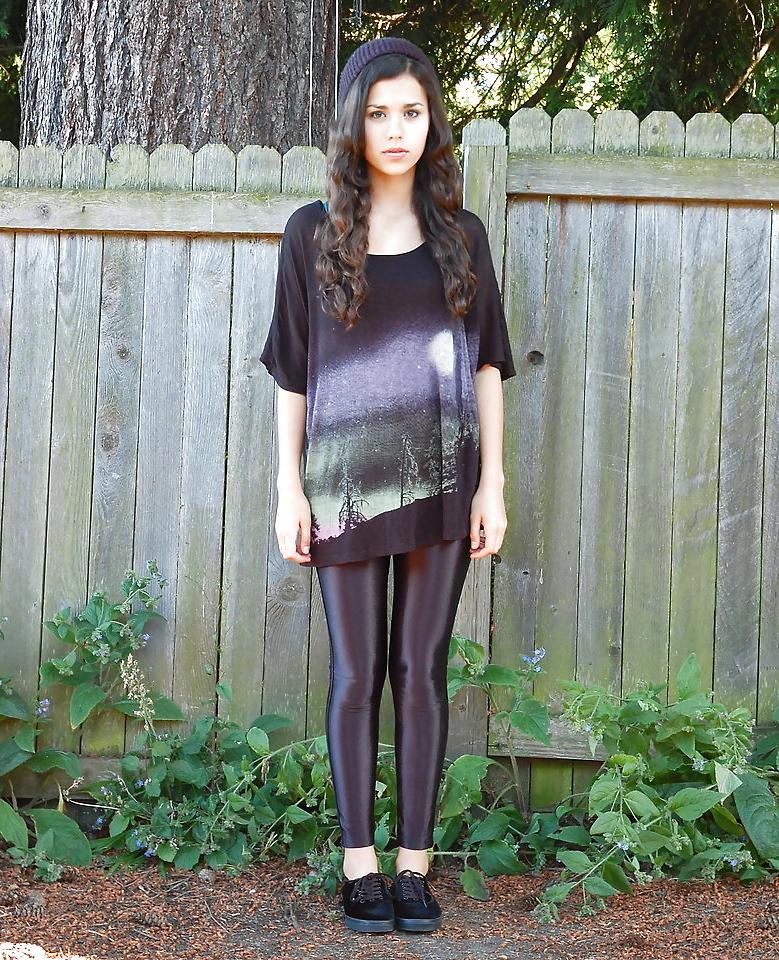 25P Shiny leggings