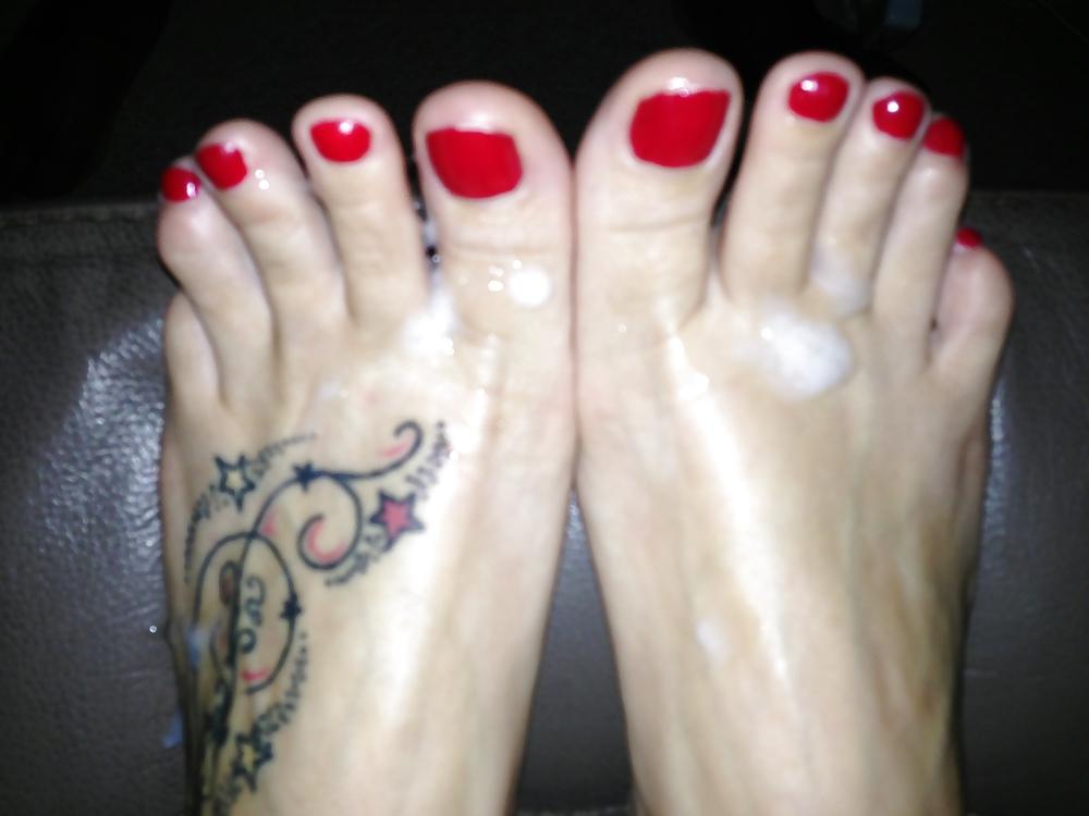 6P Mmmmm spencer just came over my feet