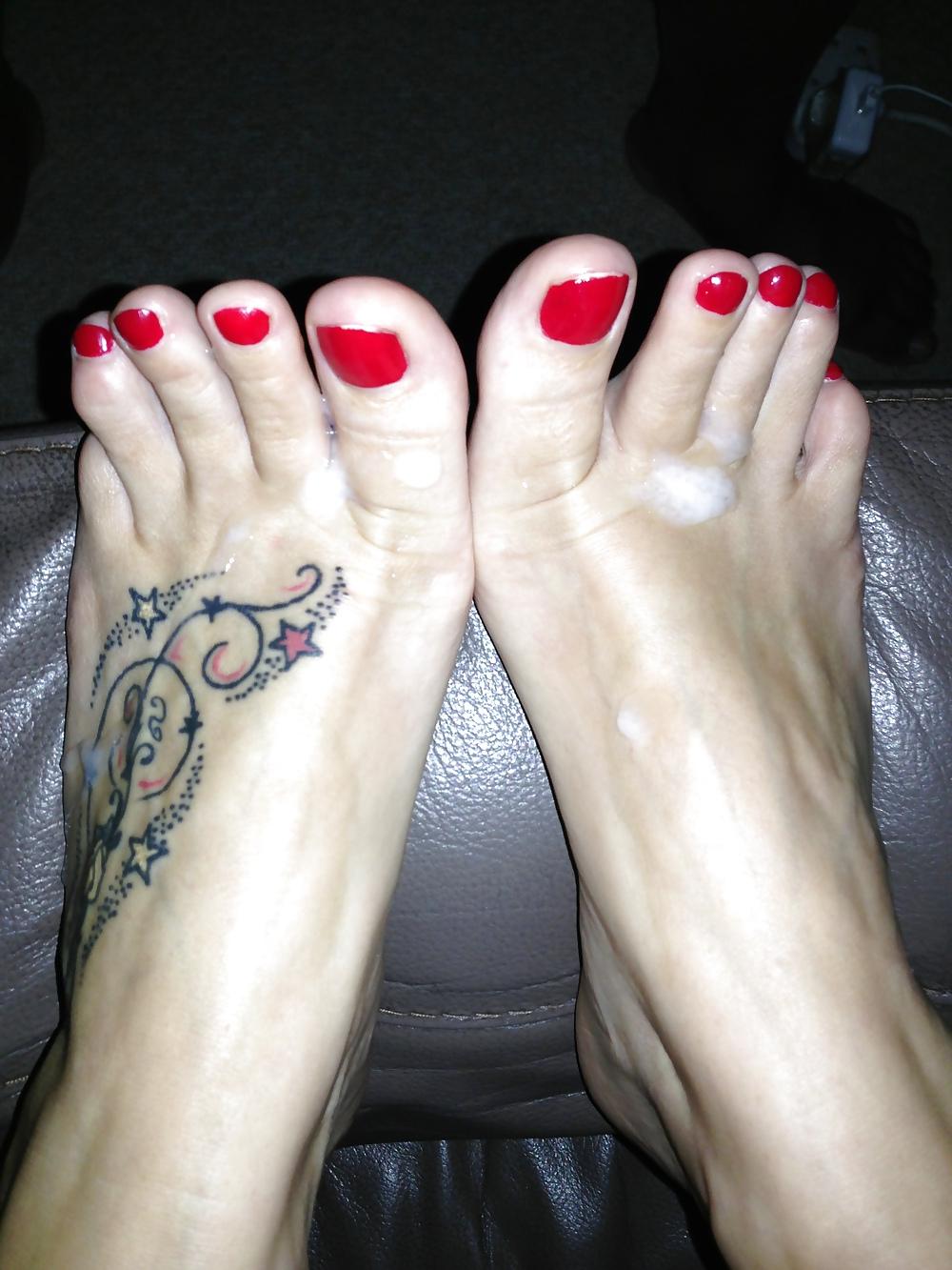 6P Mmmmm spencer just came over my feet
