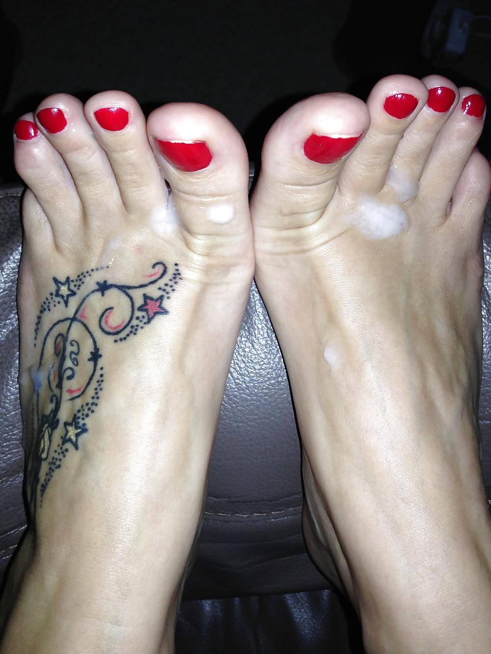 6P Mmmmm spencer just came over my feet