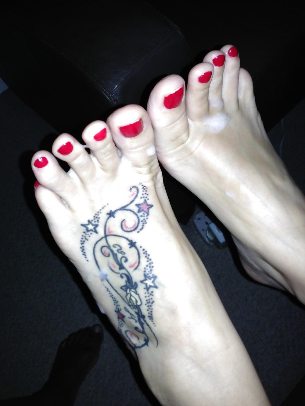 6P Mmmmm spencer just came over my feet