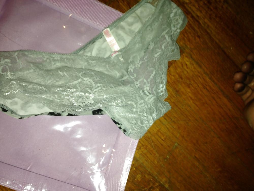 19P Satin silk pantys