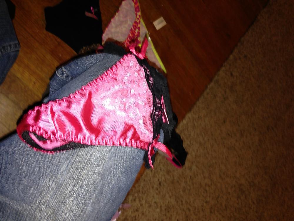 19P Satin silk pantys