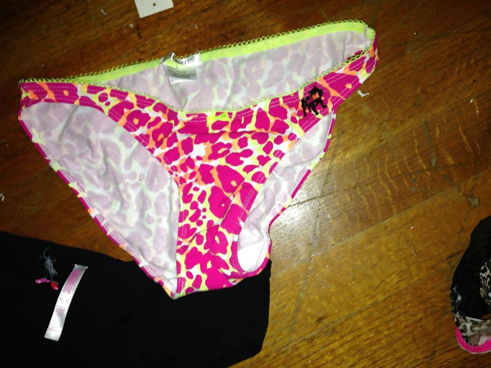 19P Satin silk pantys