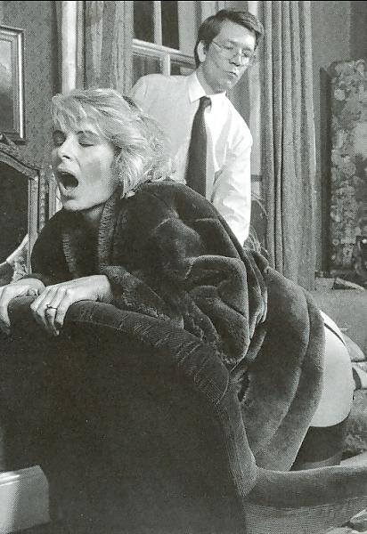 14P Fur Coat Spanking
