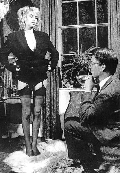 14P Fur Coat Spanking