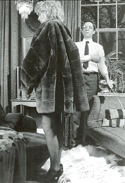 14P Fur Coat Spanking