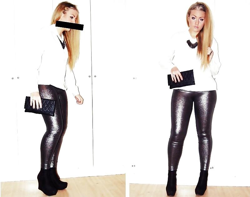 25P Girls in lycra or spandex 