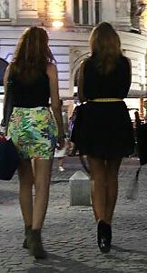 25P Sexy skirt and feet romanian