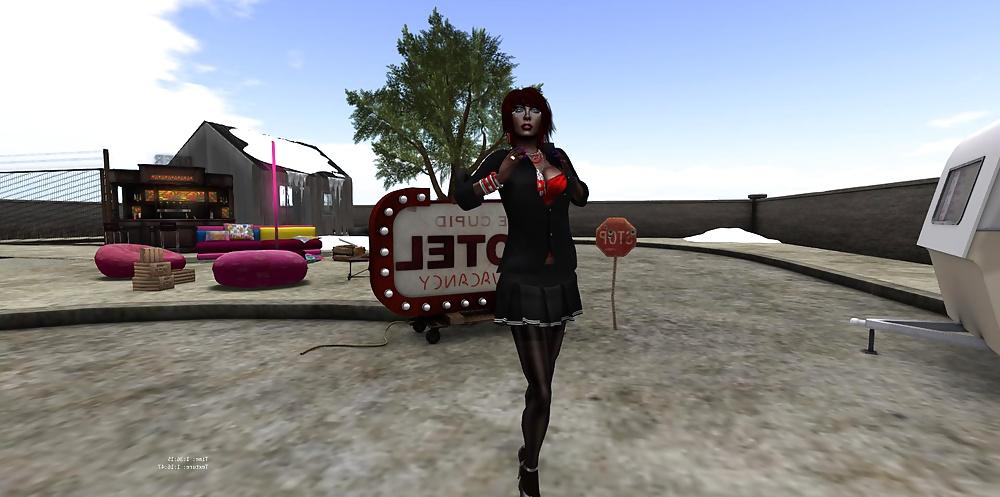 19P Second Life Shemale cougar outfits Feb 2014