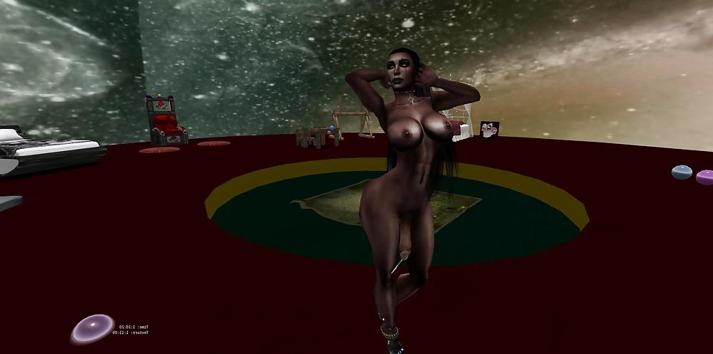 19P Second Life Shemale cougar outfits Feb 2014
