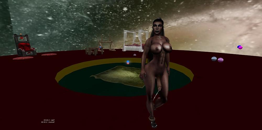 19P Second Life Shemale cougar outfits Feb 2014