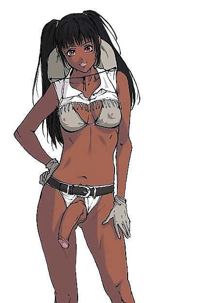 10P Sexy shemales-futanari solo cartoons 4
