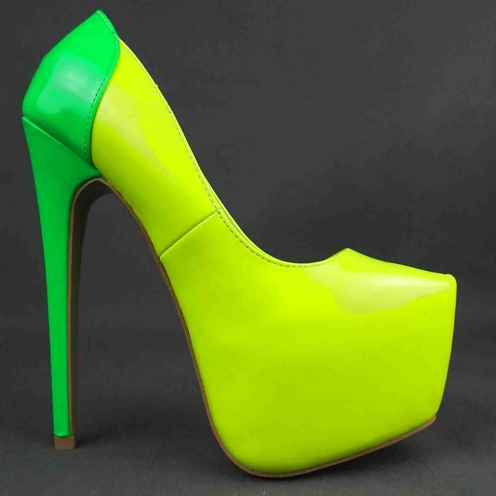 25P Yummy High Heel Platform Court Shoe's