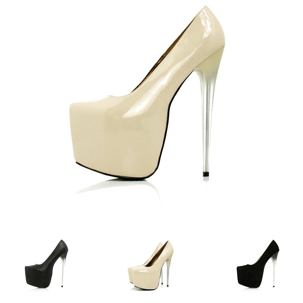 25P Yummy High Heel Platform Court Shoe's