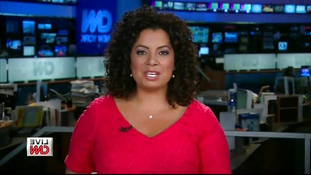 25P Let's Jerk Off Over ... Michaela Pereira (CNN Anchor)