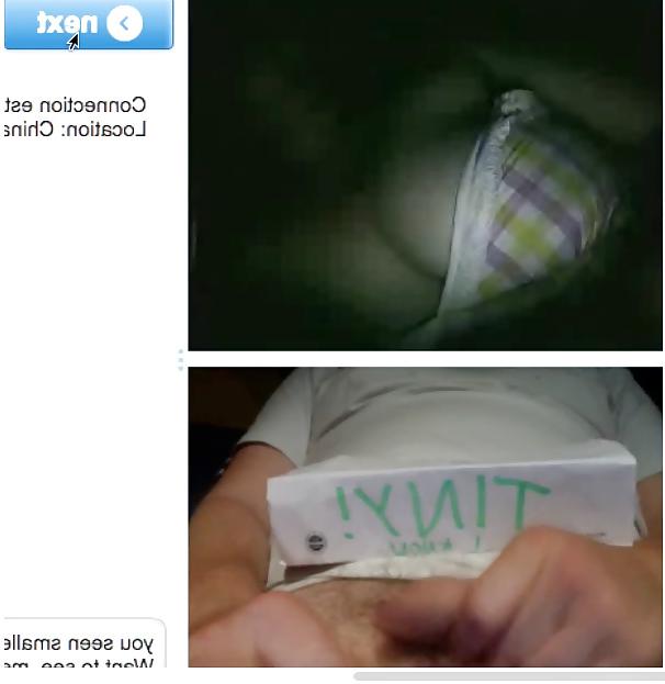 25P Webcam screen caps small cock laughed at by hot young girls