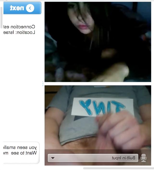 25P Webcam screen caps small cock laughed at by hot young girls