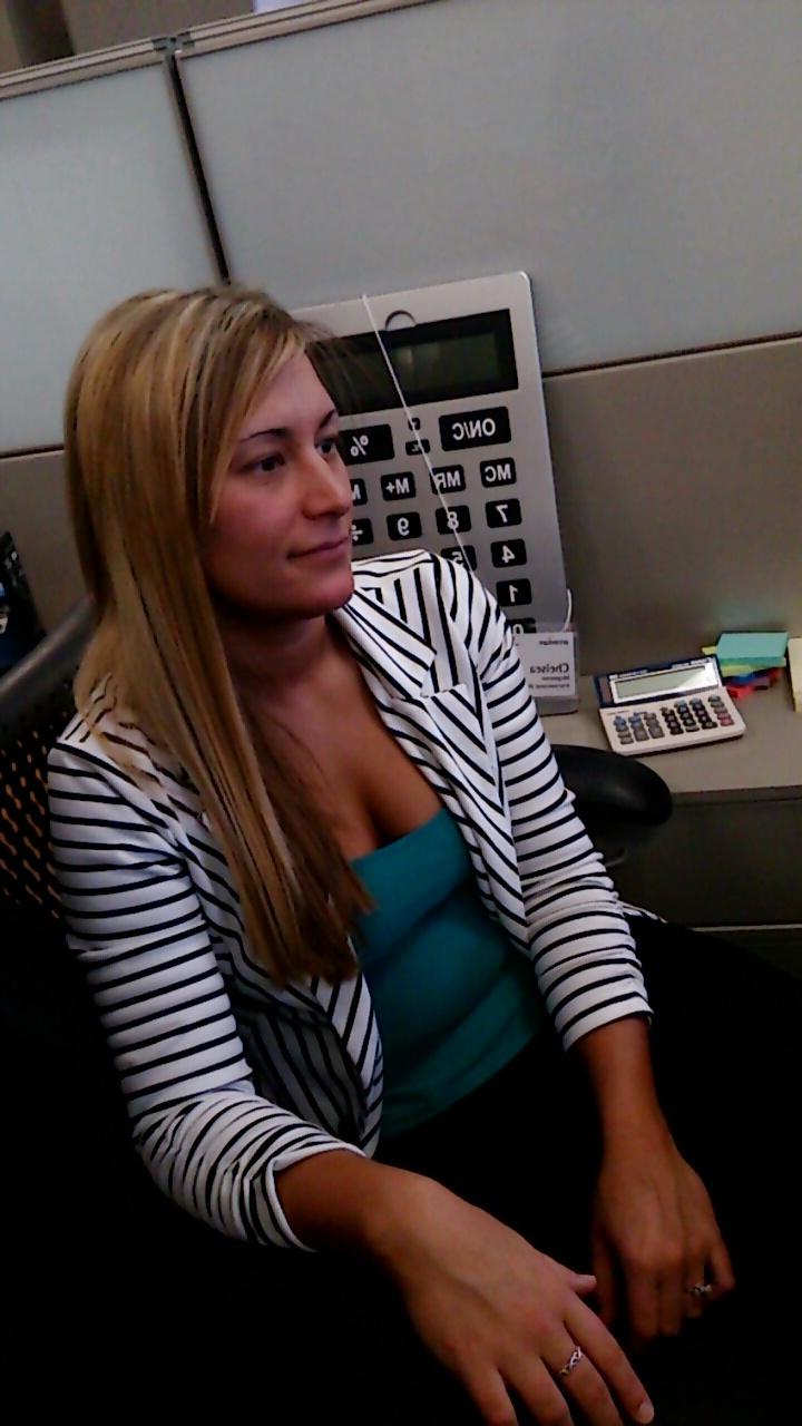 25P Office voyeur