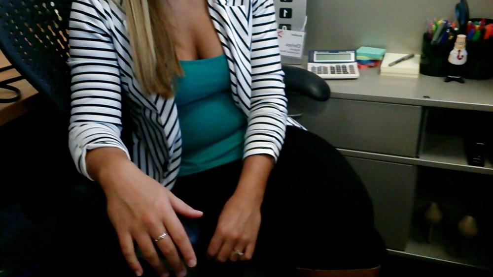 25P Office voyeur