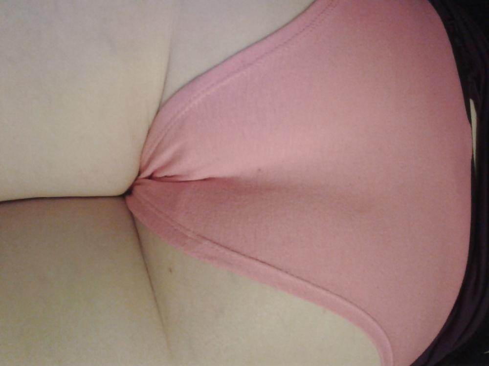 9P My sexy wifes sexy new cotton panties